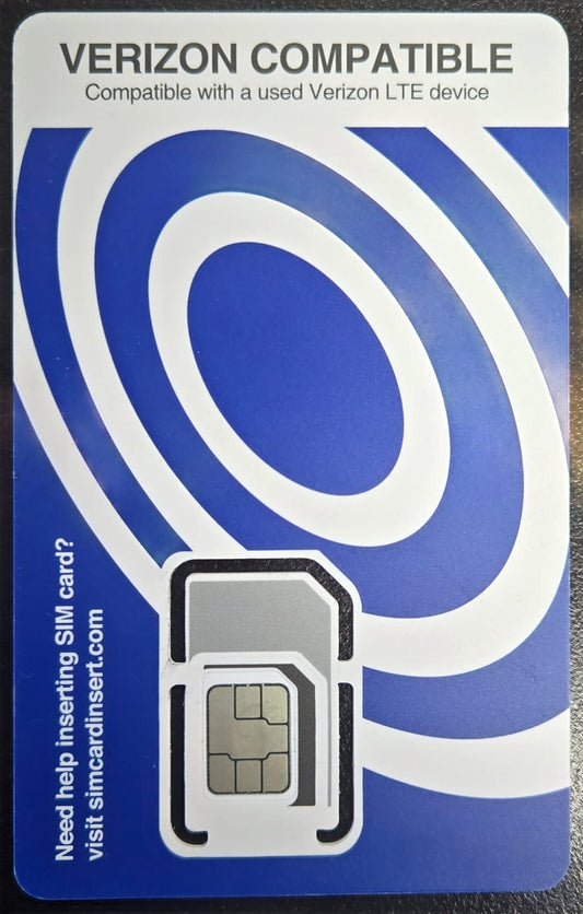 Simple Mobile (VERIZON COMPATIBLE) 10-Pack 4G/5G Triple SIM Card